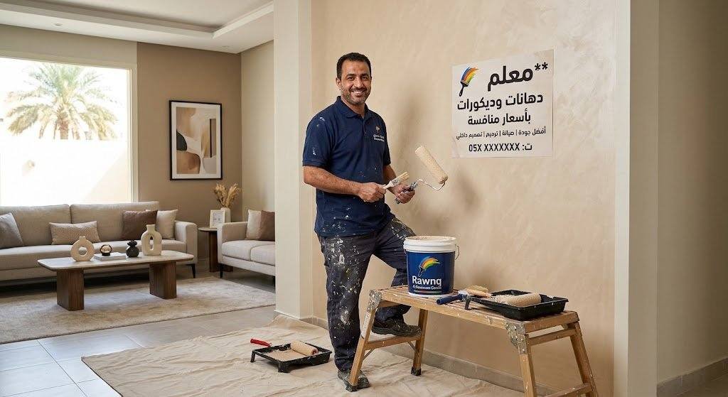 صباغ الدمام | معلم دهانات وديكورات بأسعار منافسة